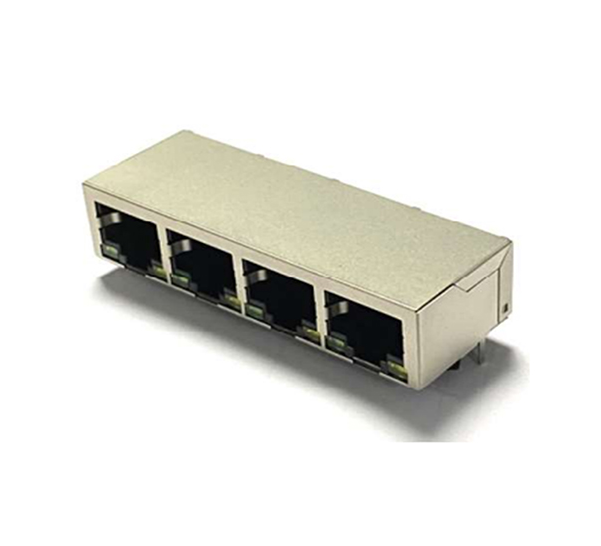 RJ45 1x4 系列_自贡国铨电子有限公司